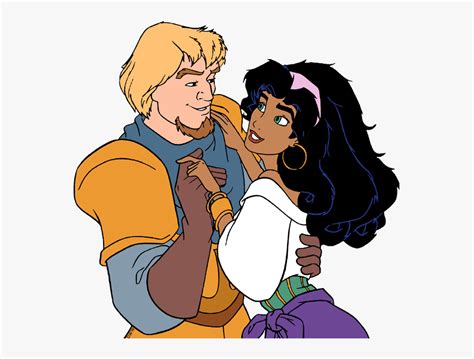 Disney Esmeralda And Phoebus Clip Art Library