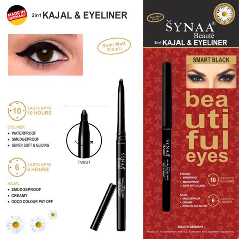 2 In 1 Kajal And Eyeliner Synaa