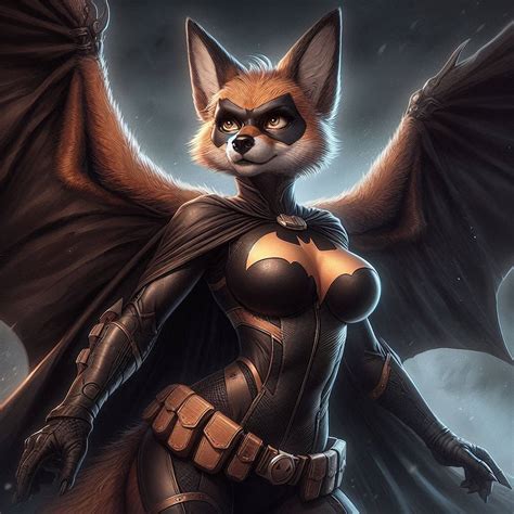 Fox Bat by StayingFoxy on DeviantArt