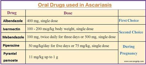 Ascariasis: Causes, Treatment, Prevention - We Care