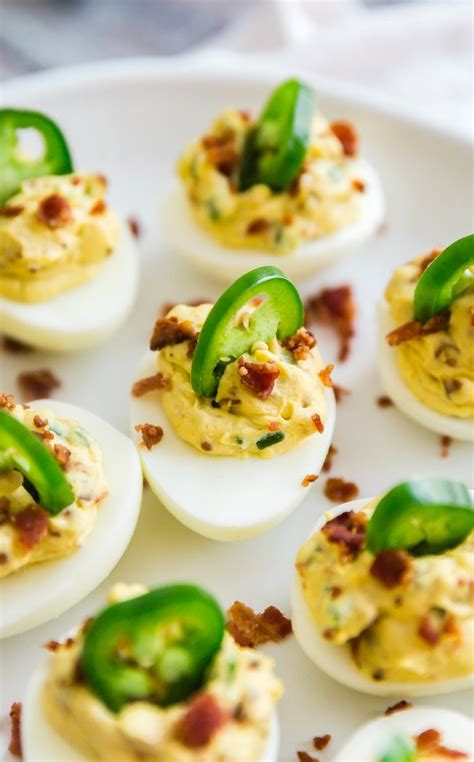 15 Bacon Jalapeno Deviled Eggs Anyone Can Make Easy Recipes To Make