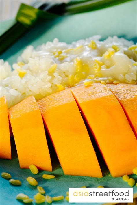 Mango Sticky Rice Rezept für süßen Klebreis aus Bangkok Recipe