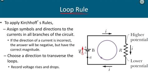 Kirchhoff S Loop Rule Single Loop Example 1 Youtube