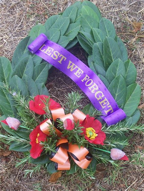 The Scent Of A Rose The Significance Of The Anzac Wreath