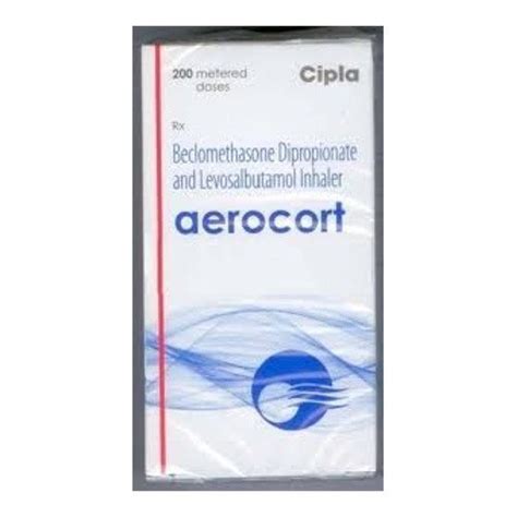 Aerocort Inhaler, 200 Dose, Prescription at Rs 170/pack in Nagpur | ID ...