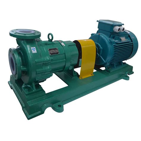 Fluorine Lined Magnetic Centrifugal Pump Strong Acid And Alkali Pump