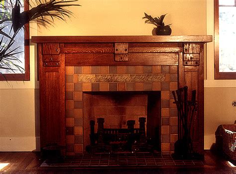 In Search Of A Craftsman Arts And Crafts Fireplace Mantel Building The