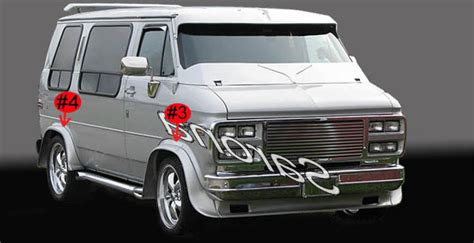 Custom GMC Vandura Van All Styles Body Kit 1970 1995 1180 00