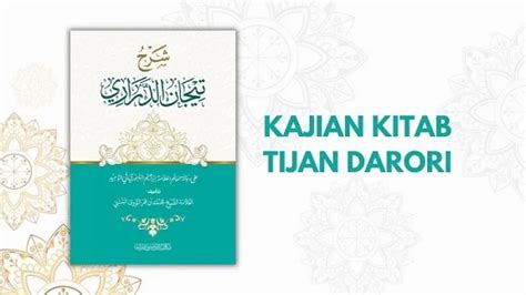 Kajian Kitab Tijan Darori Bagian II