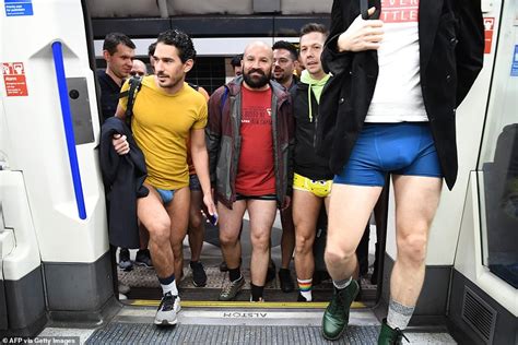 Thousands Of Straphangers Across Us Strip Down To Their Underwear For