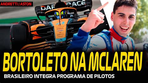 Bortoleto Na Mclaren Brasileiro Integra Programa De Pilotos Todos