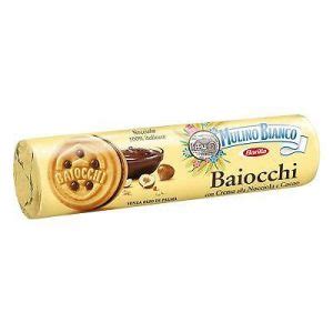 BAIOCCHI MULINO BIANCO Biscuits WITH HAZELNUT CREAM AND COCOA 168 GR