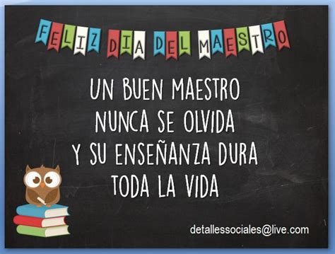 Dia Del Maestro Frases Las mejores frases del Día del Maestro para