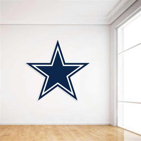 Cowboys Skull Decal Football Sticker