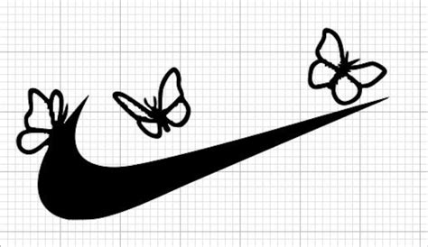 Nike Butterfly Svg Etsy