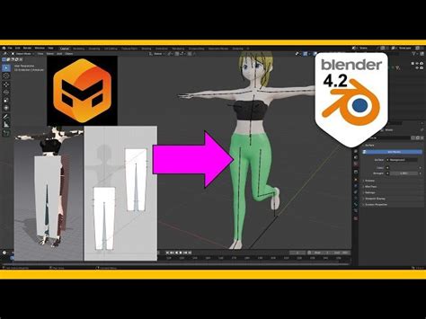 Free Video Make Pants For Blender 4 2 With Marvelous Designer