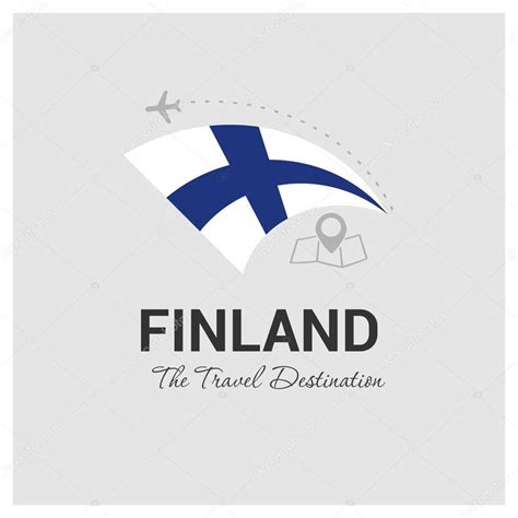 Finland Travel Logo — Stock Vector © ibrandify #93733380