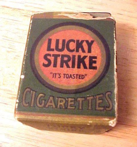 Chein Lucky Strike Toy Cigarettes Pack Antique Toys Library