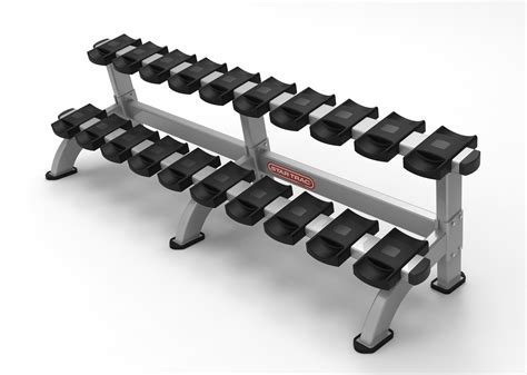 Liquidation Sale Star Trac Commercial Ïnspirationdouble Dumbbell Rack