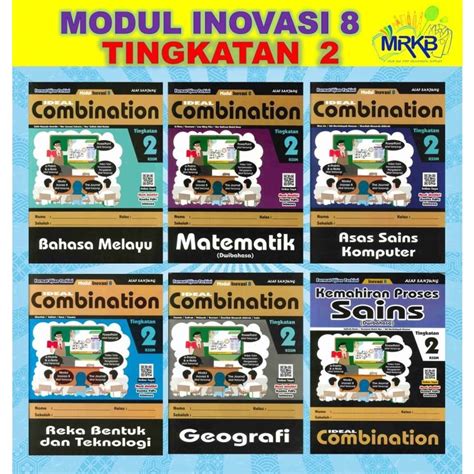 2023 Modul Inovasi 8 IDEAL COMBINATION Tingkatan 2 Shopee Malaysia