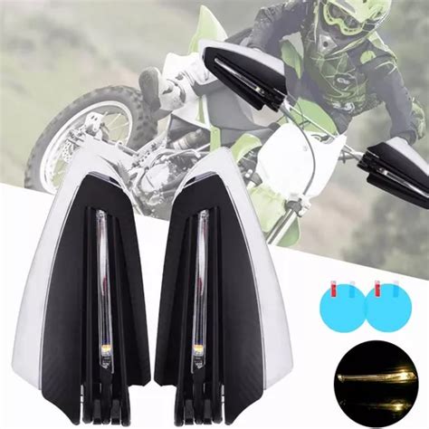 Cubre Pu Os Moto Hand Guards Universales Luz Led Meses Sin Intereses