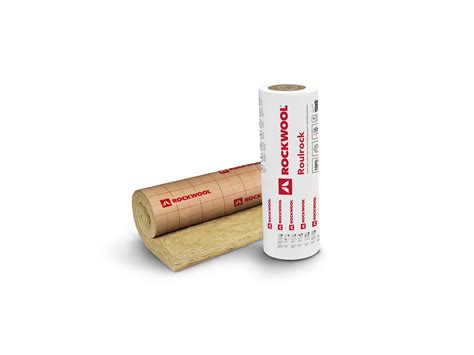 Rouleau De Laine De Roche Rockwool Roulrock Kraft Ep Mm X M