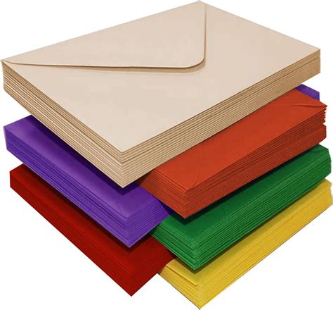 Pcs Petites Enveloppes Mini Enveloppes Multicolores Petites