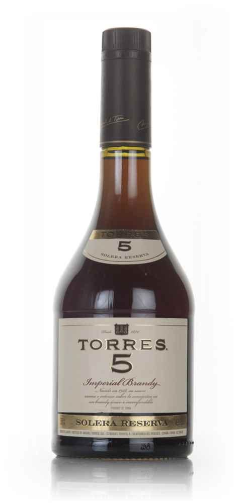 Torres 5 Solera Reserva Imperial Brandy - Master of Malt