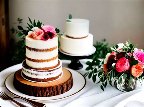 Naked Cake Tendência Deliciosa para Casamentos