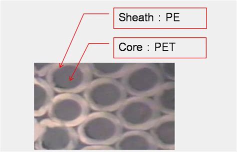 China Hydrophobic Bicomponent PE PET Fiber Manufacturers And Factory LAYO