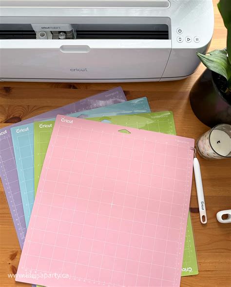 The Beginner S Guide To Cricut Mat Sizes And Types Life Is A Party