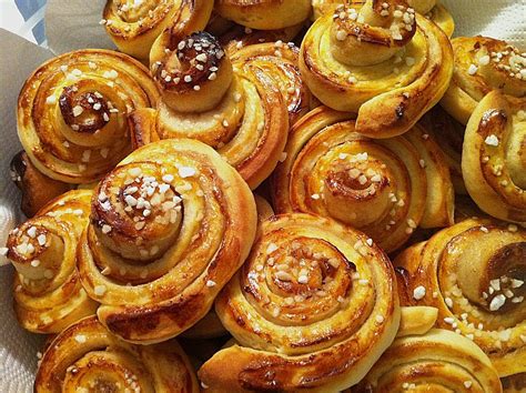 Schwedische Zimtschnecken Kanelbullar Rezept Mit Bild Chefkoch De