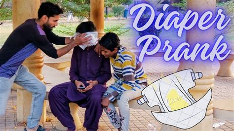 Diaper Prank Comedy Prank Video Full Masti Prank Alizaidkofficial