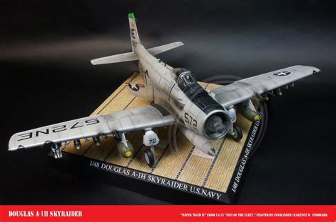 1 48 Douglas A 1H Skyraider Toilet Raid Tamiya Ready For