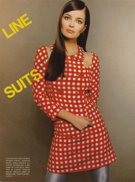 Paulina Porizkova Modern Style By Steven Meisel Vogue Italia March 1994 Fashion Paulina