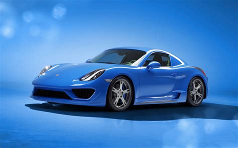 2014 Studiotorino Porsche Cayman Moncenisio Blue Wallpaper | HD Car ...