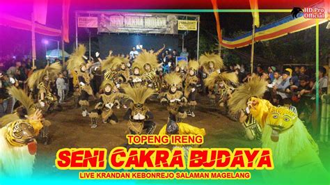 KOLABORASI TOPENG IRENG SENI CAKRA BUDAYA KRANDAN KEBONREJO SALAMAN