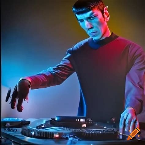 Spock As A Dj On Craiyon