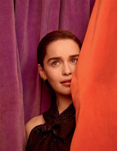 Emilia Clarke Covers Vogue Spain May 2019 By Thomas Whiteside