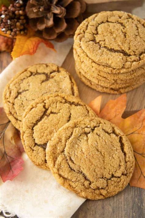 Chewy Molasses Cookies Mindee S Cooking Obsession