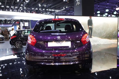 Vue Arrière Peugeot 208 Xy Purple Night Salon De Paris 2012 2 004