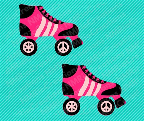 Roller Skate Silhouette Svg File, Roller Skate Clip Art, Roller Skate Svg, INSTANT DOWNLOAD Svg ...