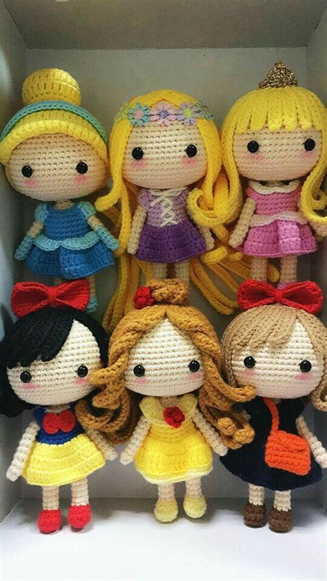 Hacer Las Princesas Disney En Amigurumi 294 Opiniones Patrones