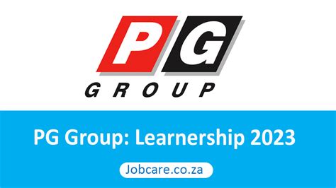 Pg Group Learnership Jobcare