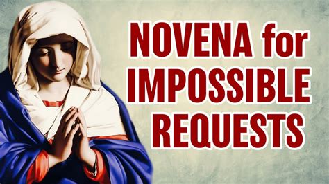 Novena To The Blessed Virgin Mary For Impossible Requests Factory Sale Head Hesge Ch