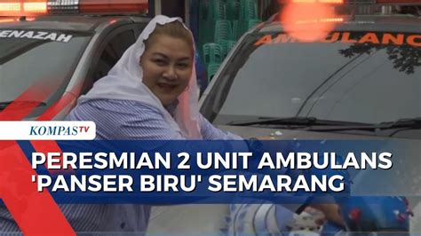 Wali Kota Resmikan Unit Ambulans Pemberian Panser Biru Psis Semarang