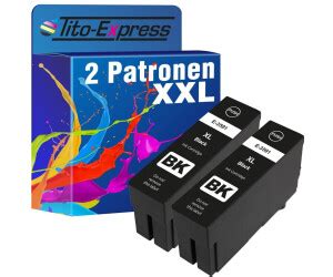 Tito Express Patronen Als Ersatz F R Epson T T Xl Black