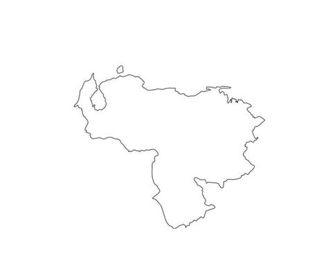 Dibujos De Mapa De Venezuela Para Colorear E Imprimir Coloringonly