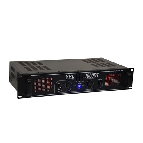 Skytec SPL 1000BT végfok erősítő 2x250w Bluetooth fekete eMAG hu