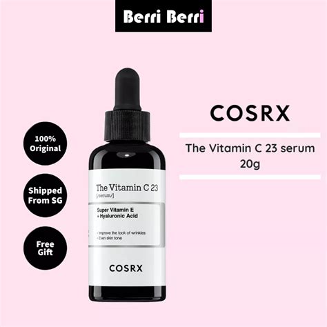 A Cosrx The Vitamin C Serum G Shopee Singapore